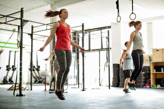 Een serieuze Crossfitter kan niet zonder speed rope